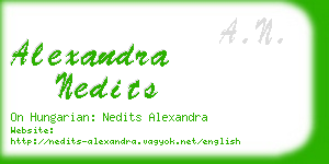 alexandra nedits business card